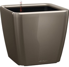 Štvorcový kvetináč s ukazovateľom hladiny vody