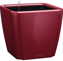 Štvorcový kvetináč s ukazovateľom hladiny vody