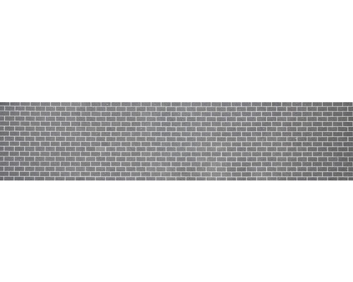 Sivé mozaikové dlaždice obdĺžnikového formátu