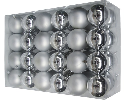 Balenie vianočných gúľ v matnom a lesklom prevedení