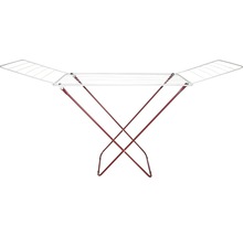 Kovový sušiak na bielizeň s krídlami na sušenie odevov