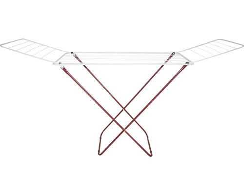 Kovový sušiak na bielizeň s krídlami na sušenie odevov