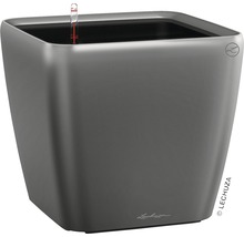 Štvorcový kvetináč s ukazovateľom hladiny vody