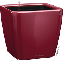 Štvorcový kvetináč s ukazovateľom hladiny vody