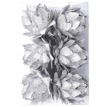 Sada 3 dekoratívnych umelých kvetov