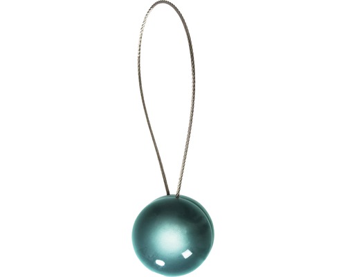 Spona dekoratívna Pearls modrá 2 ks