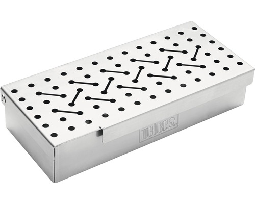Nerezový údiaci box s otvormi na gril