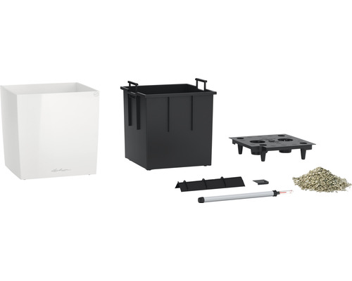 Lechuza Classico objem 43 kvetináč súprava so zavlažovacím systémom a príslušenstvom