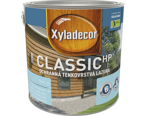 Lazúra na drevo Xyladecor Classic mahagón 2,5 l BIOCÍD-0