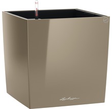 Štvorcový kvetináč s ukazovateľom hladiny vody