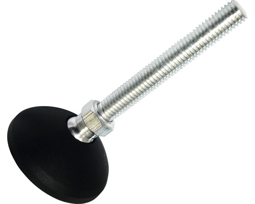 Nastaviteľná noha so závitovou skrutkou a maticou