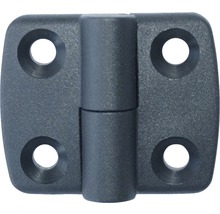 Plastový záves so štyrmi otvormi na upevnenie