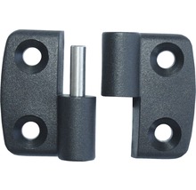 Záves s kolíkom pre dvere a nábytok