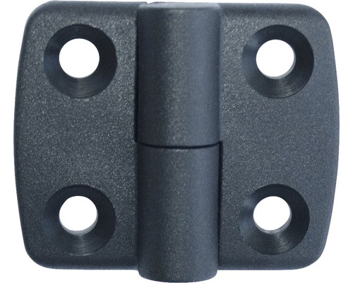 Plastový záves so štyrmi upevňovacími otvormi