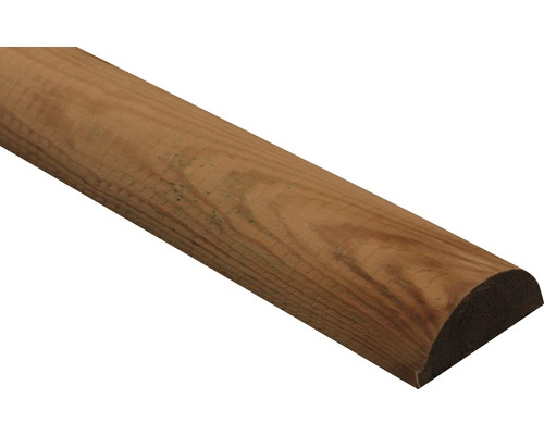 Plotová lata priečna 35 x 75 x 2500 mm borovica tlakovo impregnovaná Drevené plotové laty z poleného guľatého dreva