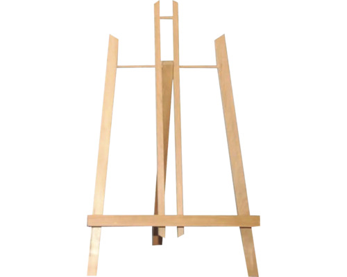Stolný maliarsky stojan brestové drevo 30 cm Drevený maliarsky stojan pre umelecké potreby