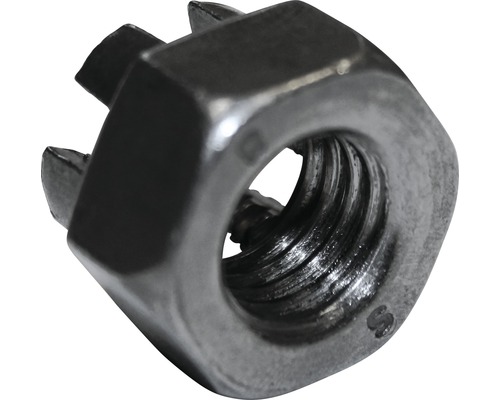 Korunová matica pre skrutkové spoje