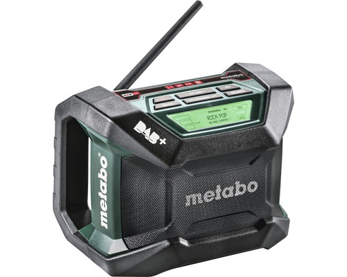 Aku stavebné rádio Metabo R 12-18 Bluetooth DAB+, bez aku