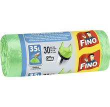 Vrecia na odpad Fino Color 35 l 30 ks zelené-thumb-0