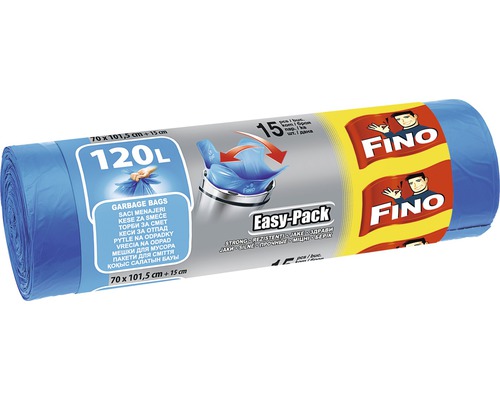 Vrecia na odpad Fino Easy Pack 120 l 15 ks-0