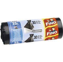 Vrecia na odpad Fino Economy čierne 30x35 l-thumb-0