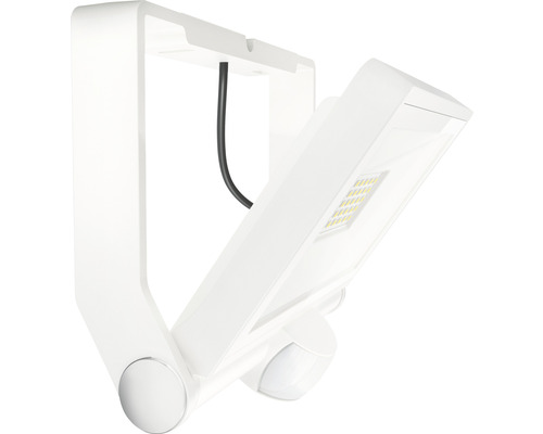 Biely LED reflektor s detektorom pohybu pre vonkajšie použitie