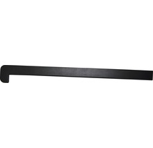 Bočná krytka k parapetu Polyform 350 x 19 mm, čierna, 2 ks