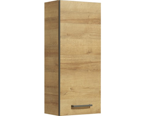 Závesná skrinka do kúpeľne Pelipal Quickset 919 dub 30 x 70 x 20 cm 919.013030 Závesná skrinka s dreveným vzhľadom a úchytkou