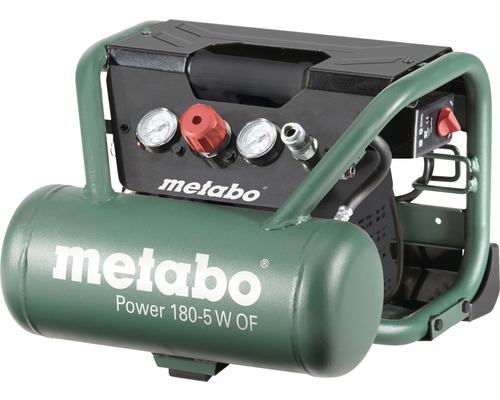 Bezolejový kompresor Metabo POWER 180-5 W OF, 601531000
