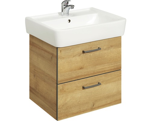 Umývadlo so skrinkou a dvoma zásuvkami