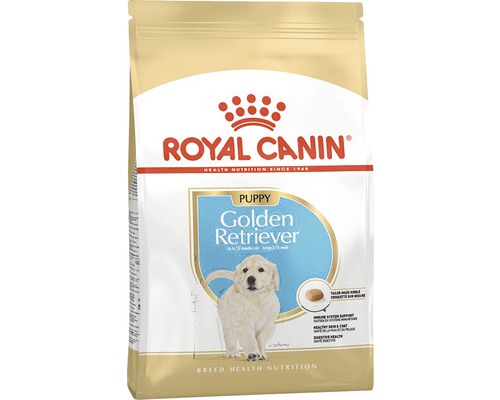 Granule pre psov Royal Canin Golden Retriever Puppy 12 kg Krmivo pre šteniatka zlatého retrievera Royal Canin