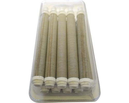 Sada airless filtrov 10 ks biely do airless pištole Šesť vodných filtrov pre čerpadlá v priehľadnom obale