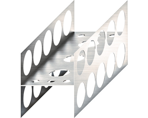 Kovový plech s oválnymi otvormi