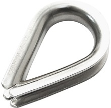 Nerezová oceľová srdcovka pre drôtené laná