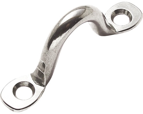 Vodiace oko 50x5 mm Palubné oko z nehrdzavejúcej ocele s dvoma upevňovacími otvormi