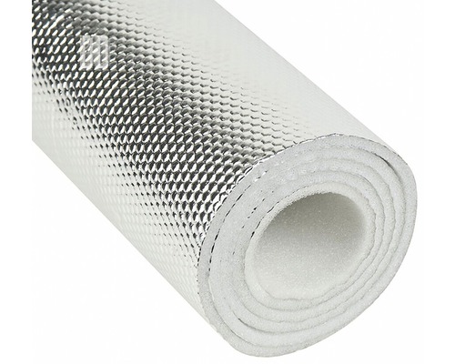 Izolácia za radiátor Tesa Heat Reflector fólia strieborná 1x0,7 m