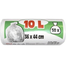 Rolka s päťdesiatimi vrecami na odpad s objemom desať litrov a veľkosťou 36 x 44 centimetrov