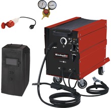 Zváračka Einhell so zváračskou maskou, redukčným ventilom a zástrčkou