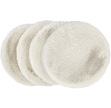 Štyri okrúhle, mäkké podsedáky