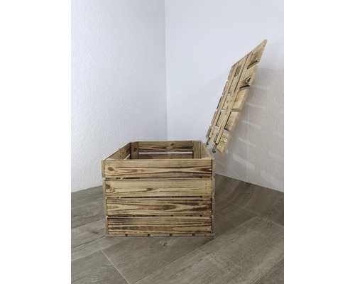 Drevená debna s vekom