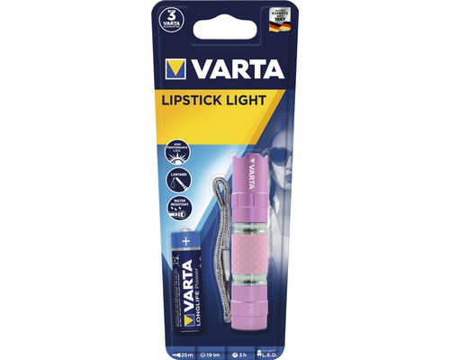 Varta Lipstick Light, vrátane batérie a popruhu