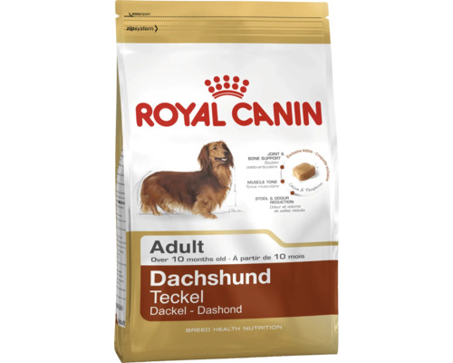 Granule pre psov Royal Canin Mini jazvečík 1,5 kg Royal Canin Adult Dachshund suché krmivo pre psov