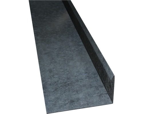 Plech uhlový Precit Roof s vodnou drážkou 2000 mm pozinkovaný Strešný okrajový profil z kovu