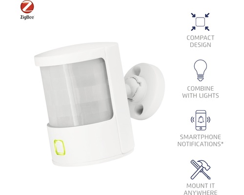 Pohybový senzor ZigBee s montážnym materiálom