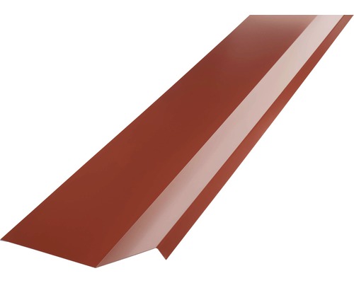 Lemovanie steny horné PRECIT 1000 mm oplechovanie k stene 3009 oxidovaná červená