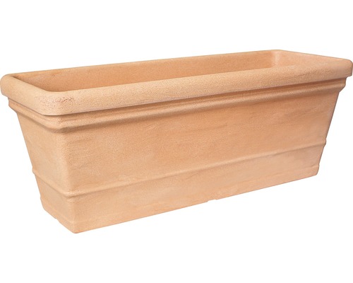 Obdĺžnikový kvetináč z terakoty