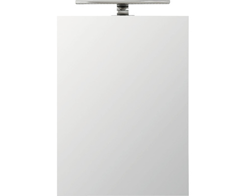 Štvorcové zrkadlo do kúpeľne s držiakom