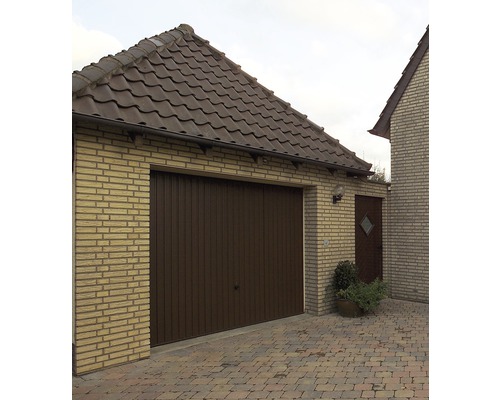 Výklopná garážová brána Ecostar 2500 x 2125 mm, hnedá