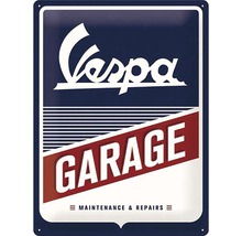 Plechová ceduľa Vespa Garage 40x30 cm-thumb-1