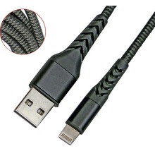 Nabíjací kábel USB 2m / kompatibilný s Apple /-thumb-0 Nabíjací kábel USB 2m / kompatibilný s Apple /-thumb-0